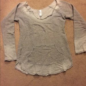 Gray sweatshirt from Victoria’s Secret